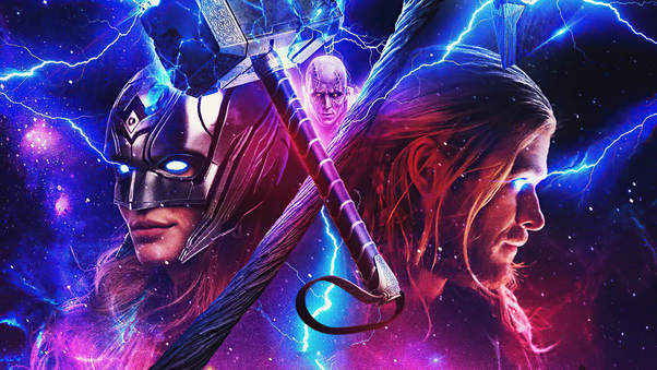 2022 Thor Love And Thunder Movie Poster 4k Wallpaper
