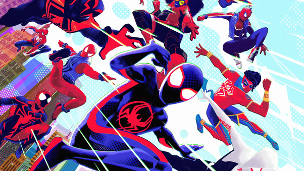 2023 Spiderman Across The Spiderverse 5k Wallpaper