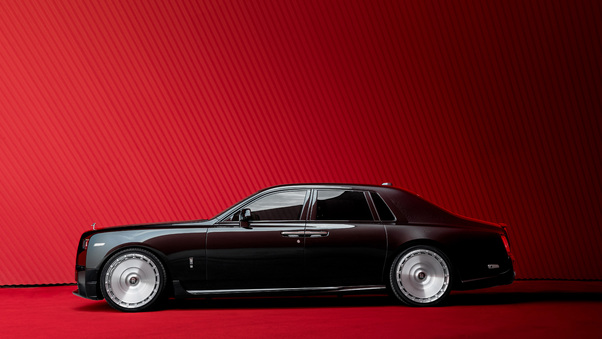 2023 Spofec Rolls Royce Phantom Side View 8k Wallpaper