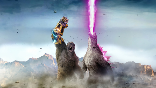 2024 Godzilla X Kong The New Empire Wallpaper