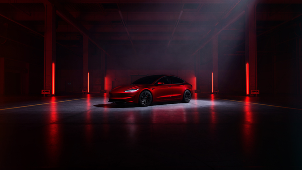 2024 Tesla Model 3 Performance 4k Wallpaper