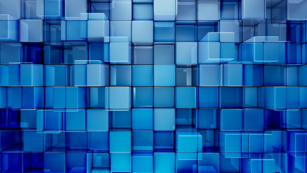 3D Cubes Abstract Wallpaper