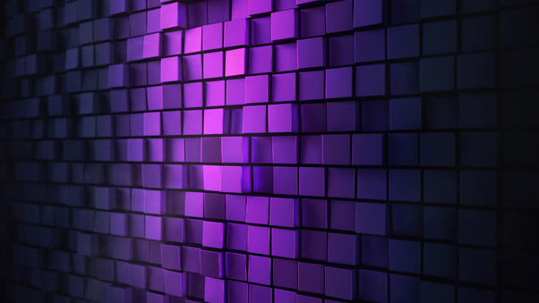 3d Purple Wall Abstract 4k Wallpaper