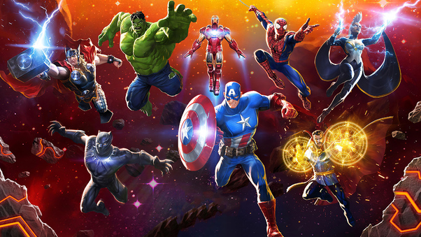4k 2020 Marvel Contest Of Champions Wallpaper
