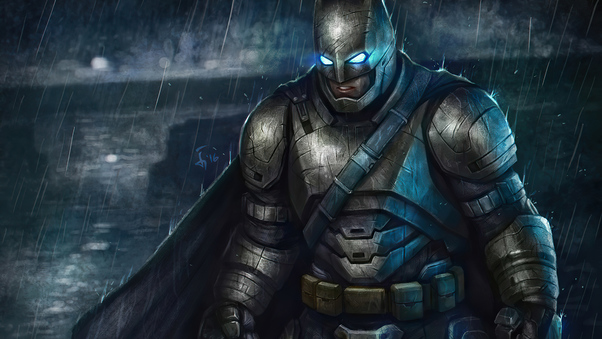 4k Batman Armour Artwork Wallpaper