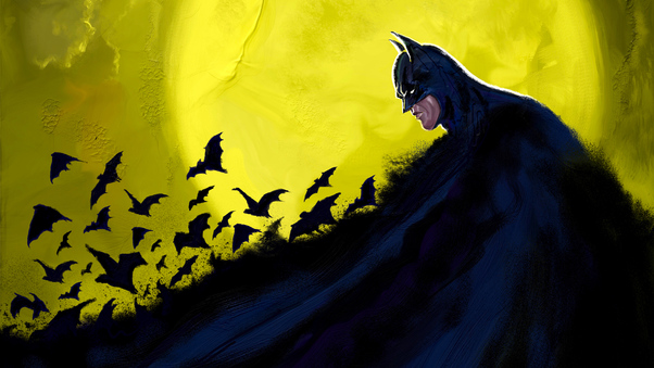 4k Batman Cape Bats Wallpaper