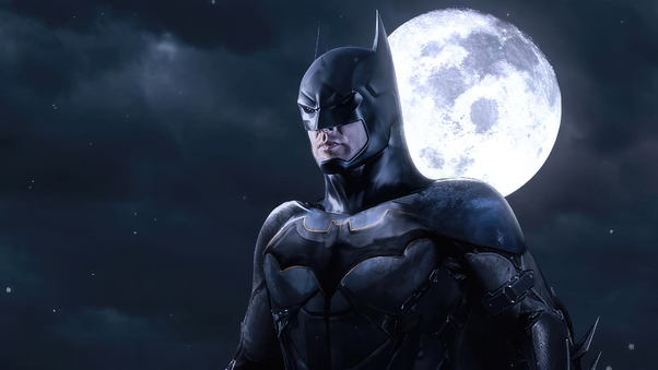 4k Batman Moon Knight Wallpaper