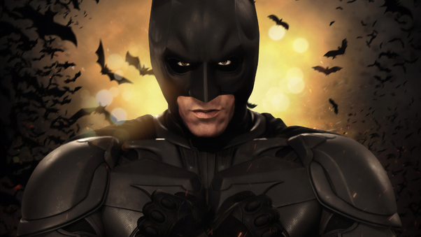 4k Batman The Dark Knight Art Wallpaper