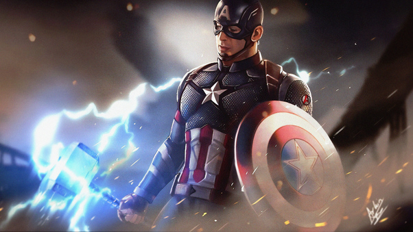 4k Captain America Artwork Wallpaper