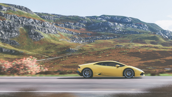 4k Forza Horizon 4 Lamborghini Huracan Wallpaper