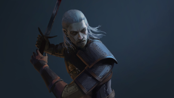 4k Geralt Of Rivia Wallpaper