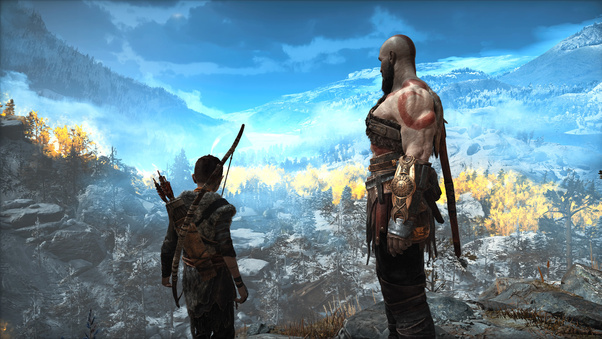 4k God Of War 4 Wallpaper