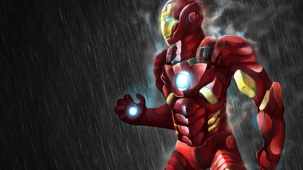 4k Iron Man Artwork Wallpaper