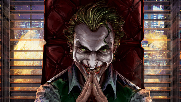 4K Joker 2018 Artwork Wallpaper
