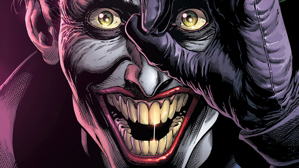 4k Joker Danger Laugh Wallpaper
