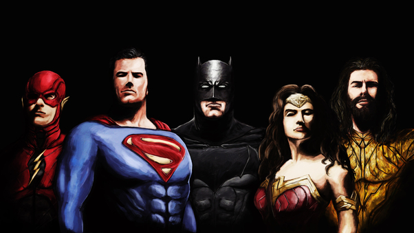 4k Justice League Art Wallpaper