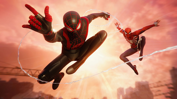 4k Marvels Spiderman Miles Morales Wallpaper