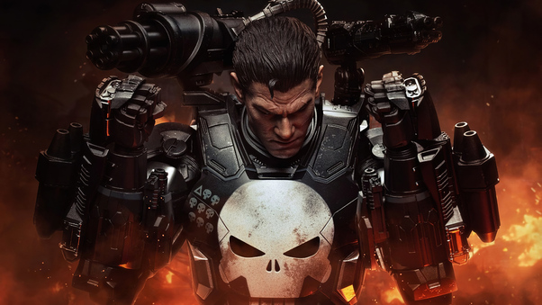 4k Punisher X War Machine 2020 Wallpaper