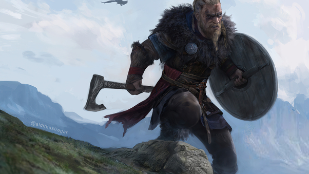4k Ragnar Lothbrok Assassins Creed Valhalla Wallpaper