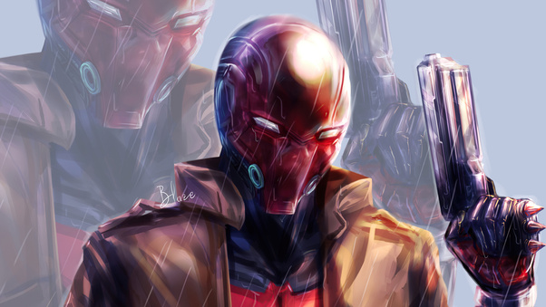 4k Red Hood 2020 Art Wallpaper