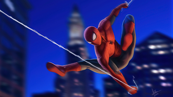 4k Spider Man 2020 Artwork Wallpaper
