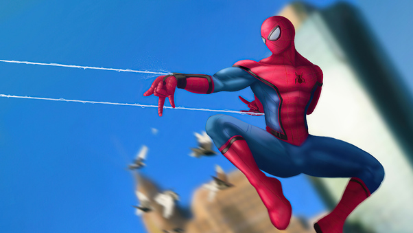 4k Spider Man Artwork Wallpaper
