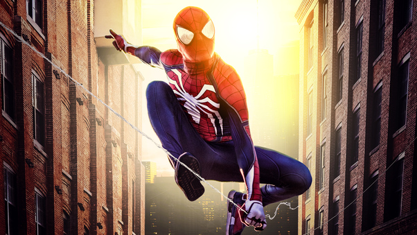 4k Spiderman New York Wallpaper