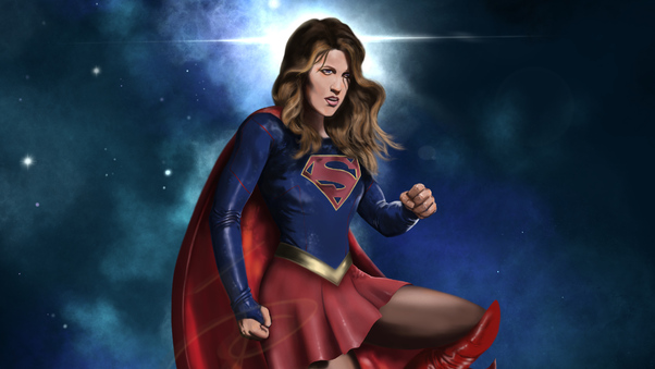 4k Supergirl New Wallpaper