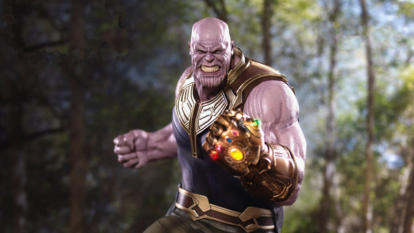 4k Thanos Infinity Gauntlet Wallpaper