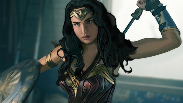 4k Wonder Woman Gal Gadot New Wallpaper