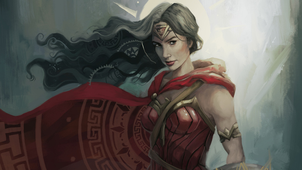 4k Wonder Woman New Artwork Wallpaper