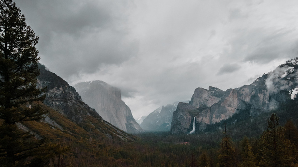 4k Yosemite Landscape View Wallpaper