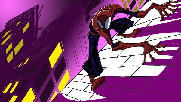 5k Spiderman Art Wallpaper