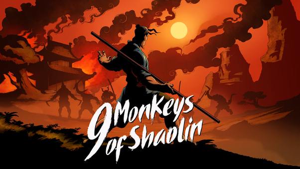 9 Monkeys Of Shaolin Wallpaper