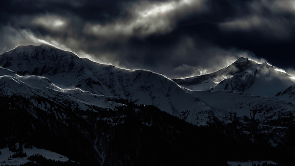 A View From The Surselva Switzerland Wallpaper