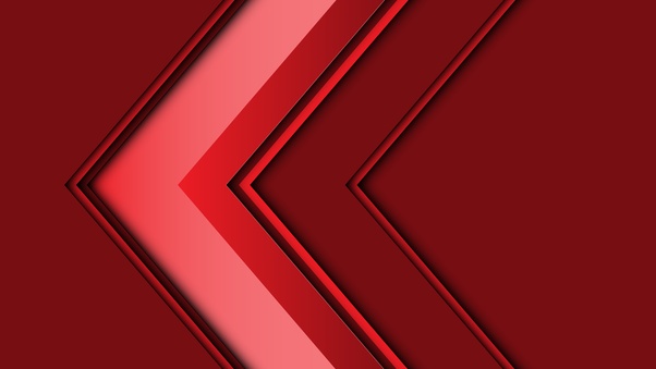 Abstract Arrow 3d Red 5k Wallpaper