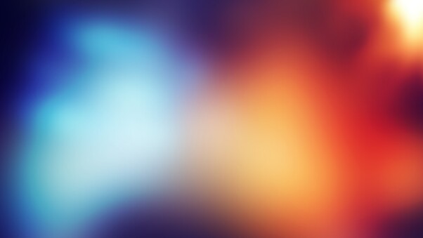 Abstract Blur Flare Wallpaper