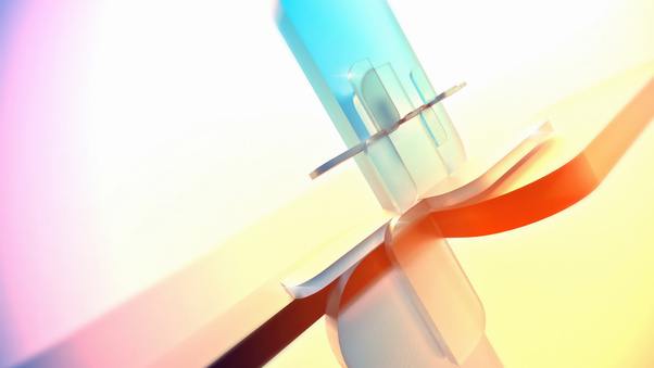 Abstract Cgi Shapes (2560x1440) Resolution Wallpaper