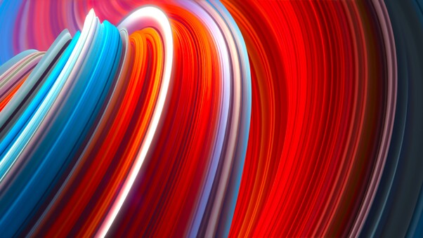 Abstract Colorful Lines Wallpaper