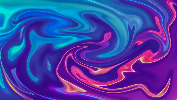 Abstract Gradient Swirl 4k Wallpaper