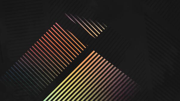 Abstract Lines Shapes 4k Wallpaper