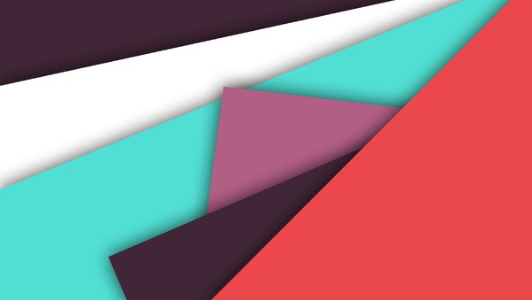 Abstract Minimalist Colors Shapes Wallpaper