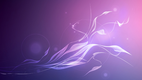Abstract Purple Graphics Wallpaper
