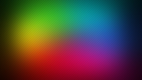 Abstract Rainbow Lines Hd Wallpaper