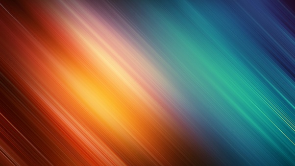 Abstract Rainbow Lines Wallpaper