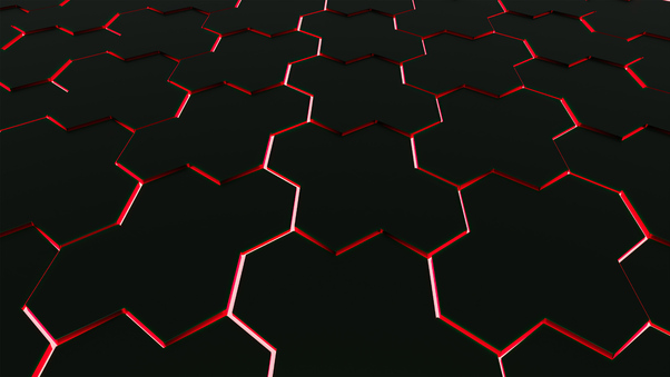 Abstract Red 3d 5k Wallpaper