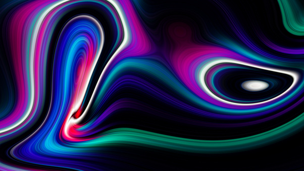 Abstract Swirl Art 4k Wallpaper