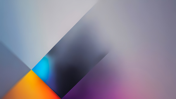 Abstract Triangles In Harmony Wallpaper