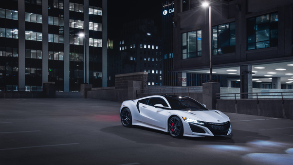 Acura NSX 2019 Front View 4k Wallpaper