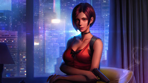 Ada Wong Resident Evil 2 Fictional Character 4k Wallpaper